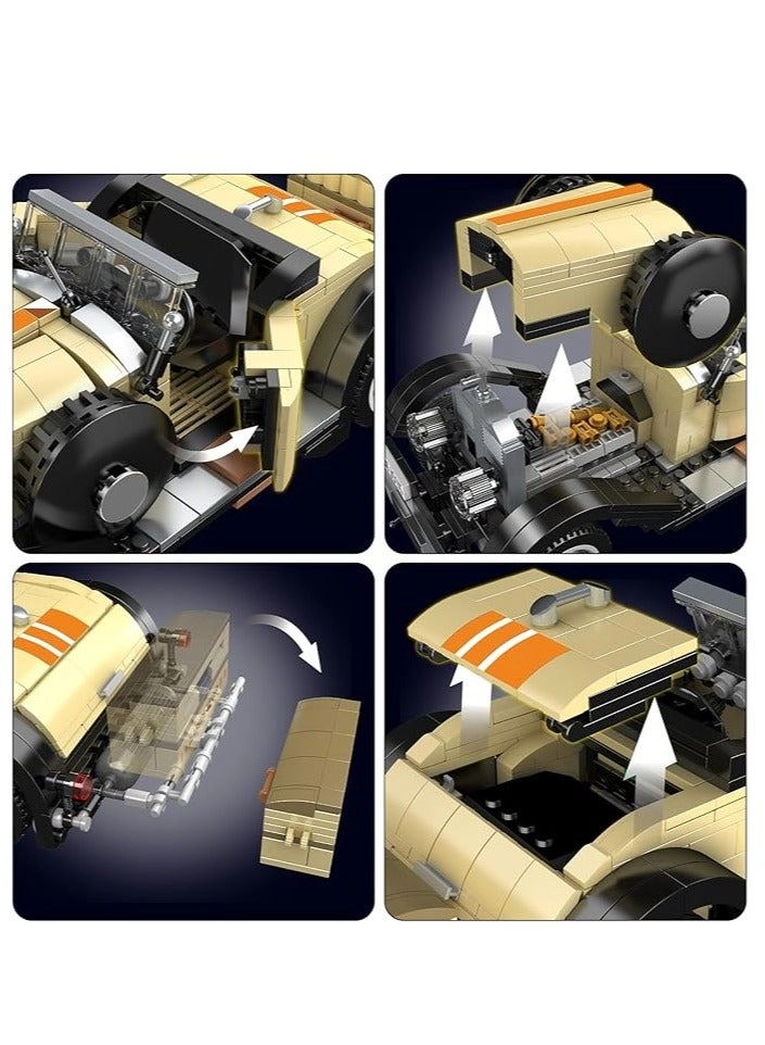 10115 Classic Vintage Car - 1:16 Scale 897 Pieces