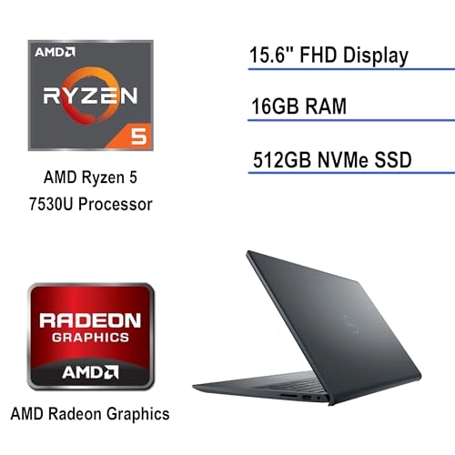 Inspiron 15 3535 - 15.6'' 512GB 16GB Ryzen 5-7530U