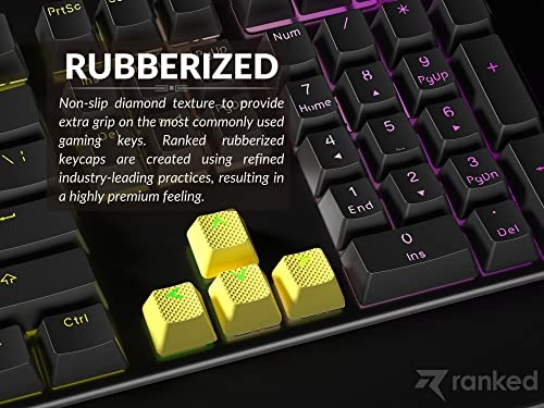Rubber Double Shot Keys - US/EU Wired
