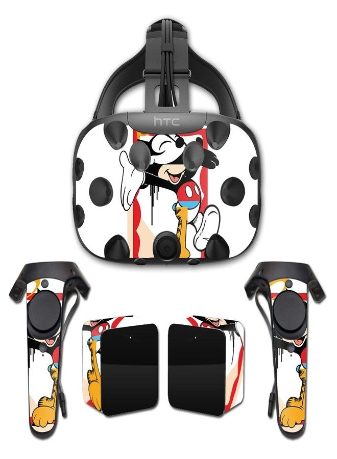 Skin Compatible with HTC Vive - Kickflip - Vinyl Decal Protective