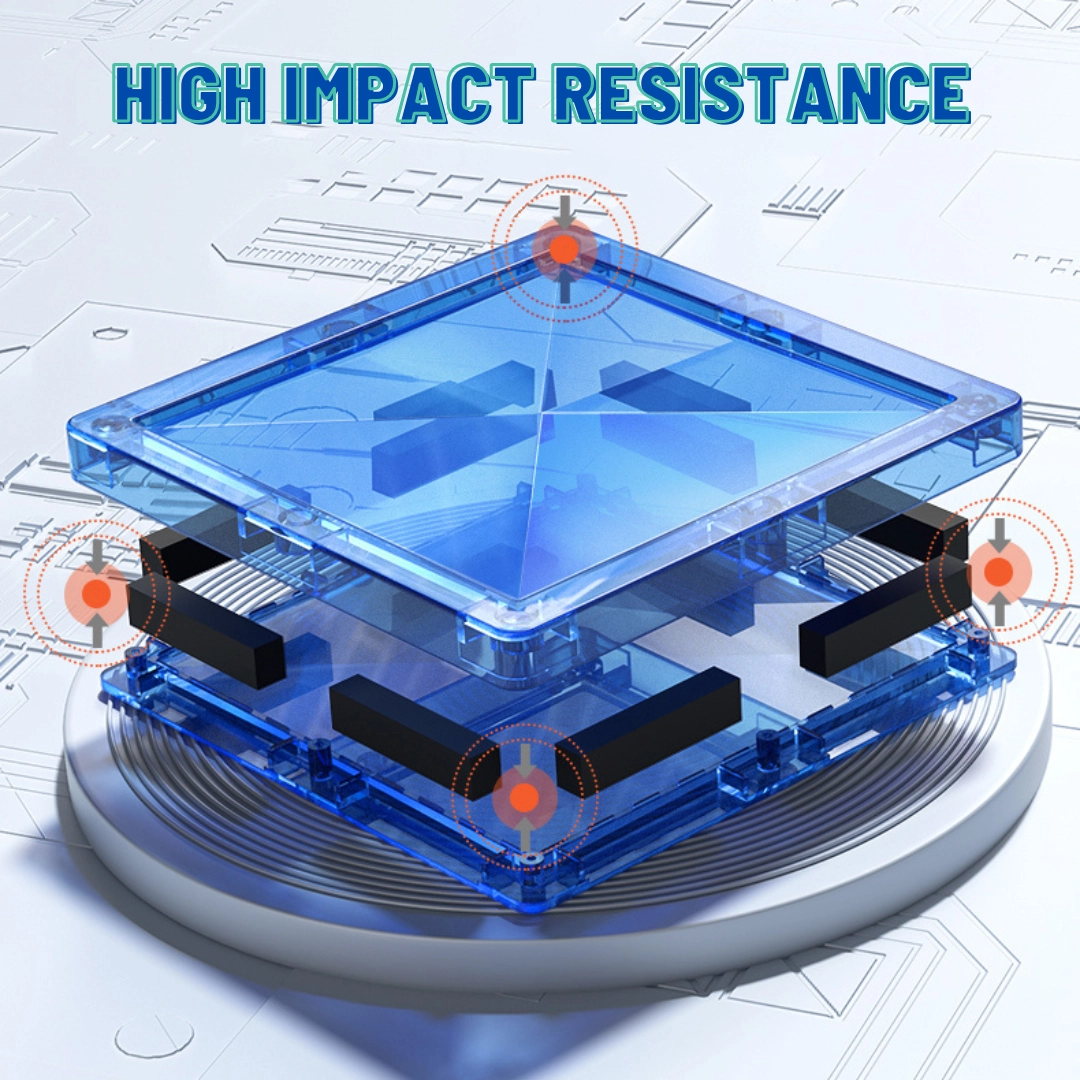 Colourful Magnetic Tiles CT1211 - 100pcs