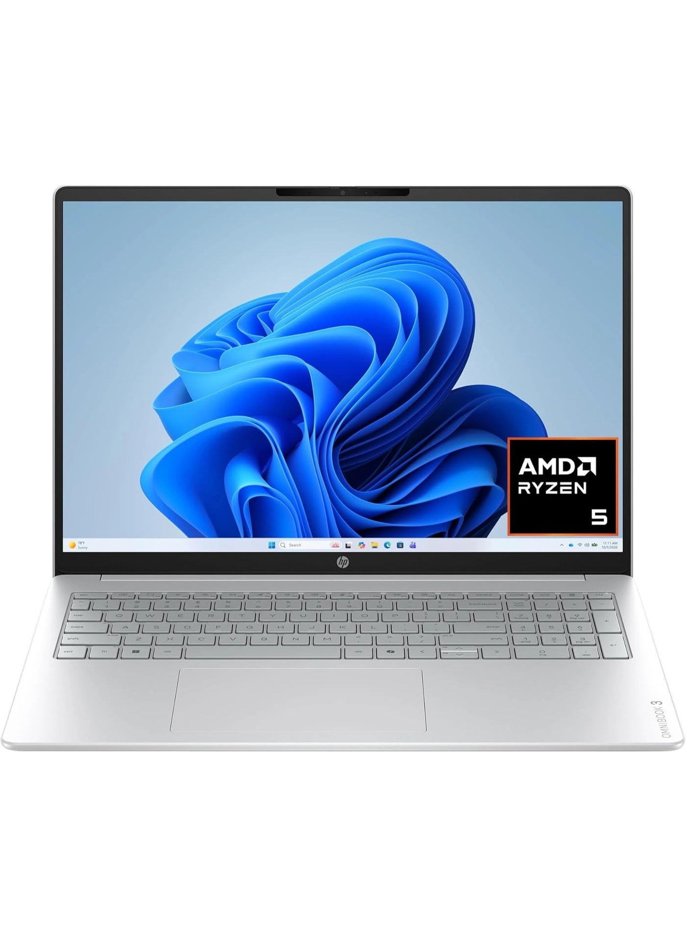 HP OmniBook 3 16-by0205dx - 16'' Ryzen 5 40 16GB DDR5 1TB SSD