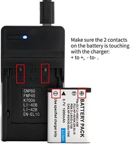 NP-45 - USB Charger 30cm Micro USB Cable