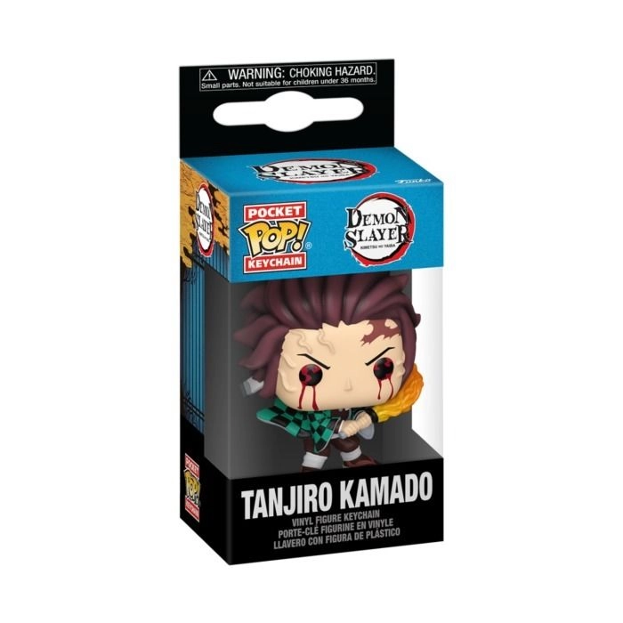 Pocket Pop! Animation: Demon Slayer - Tanjiro Keychain - Sun Breathing
