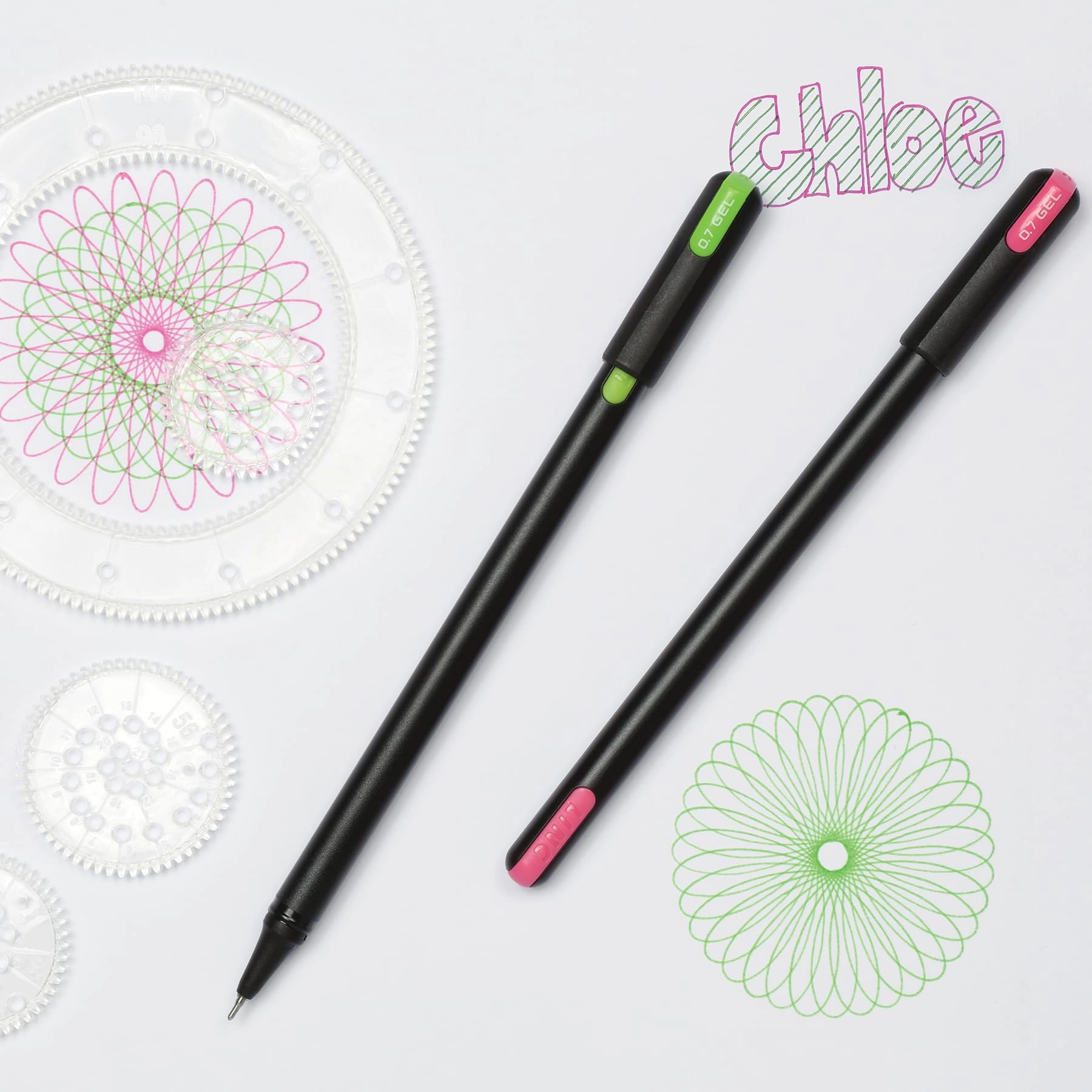 Gel Pens - 36 Count 0.6 mm 0.7 mm 1.0 mm