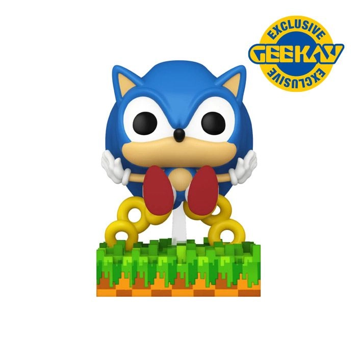 FUNKO Sonic - Pop! Games - Ring Scatter Exclusive Vinyl Figures