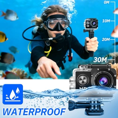 HD Sports Camera - 1080P 30FPS Kit