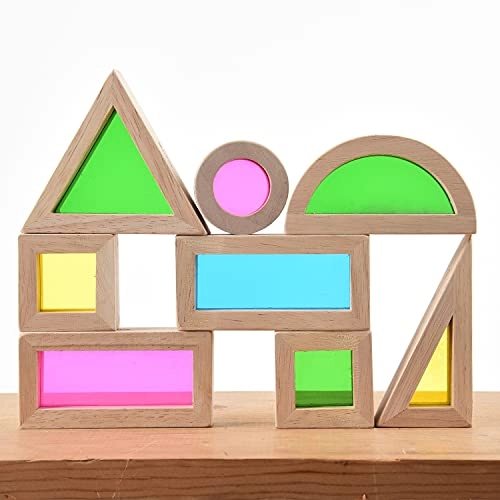 Color Mixing Wooden Blocks - 24pcs