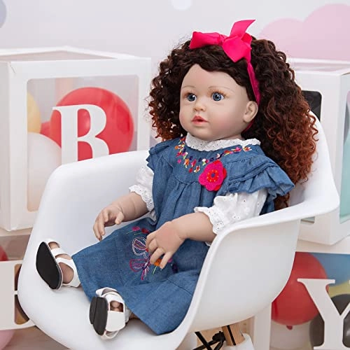 Reborn Baby Doll - 22 Inch Vinyl Baby Girl