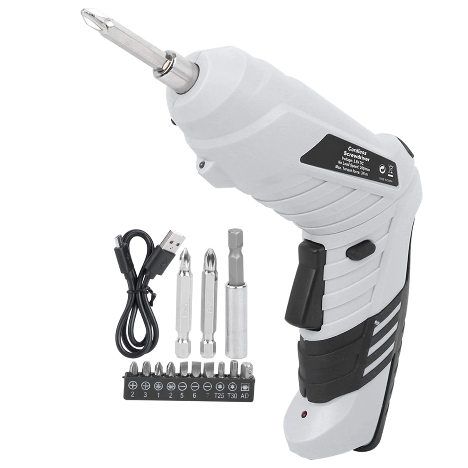 Mingzhe Electric drill kit - 3.6 V 0.3 inch mandrel LED working light