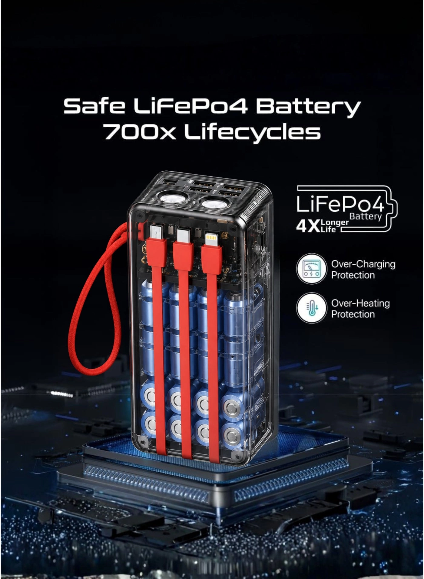 N-40 - 50000mAh 22.5W