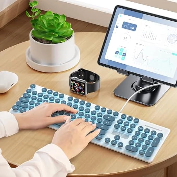 Quiet Membrane Keyboard - Wired