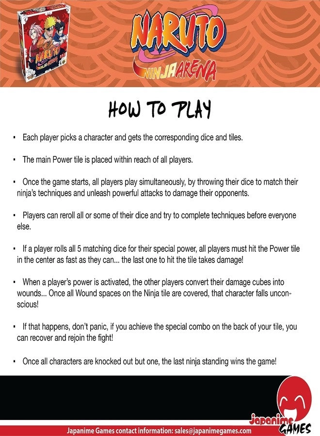 Naruto Ninja Arena - Complete Set