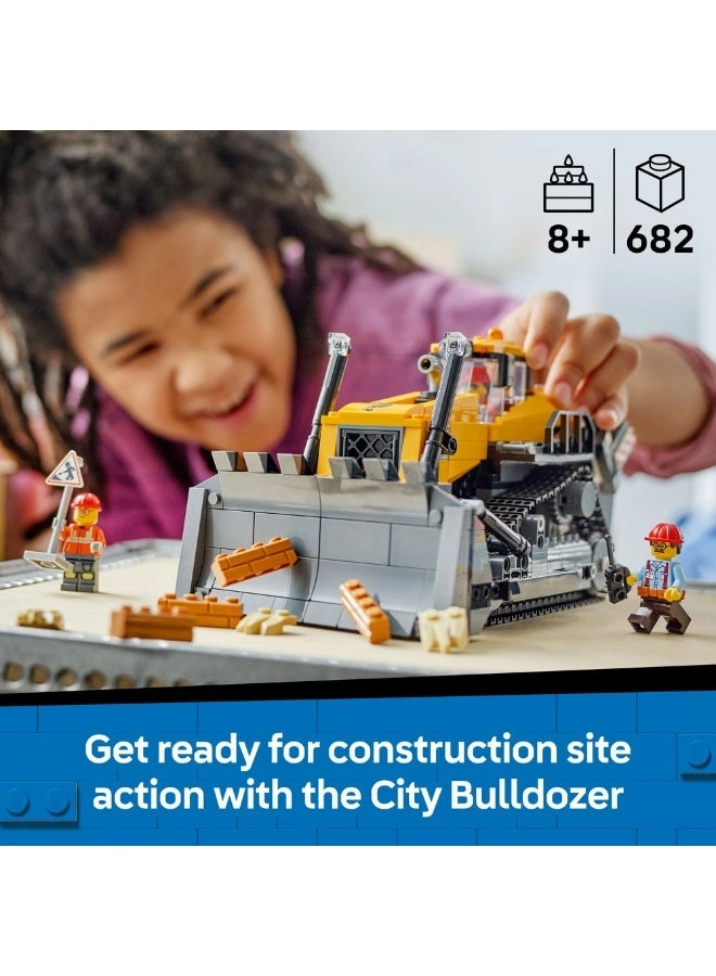 City Yellow Bulldozer (60466)