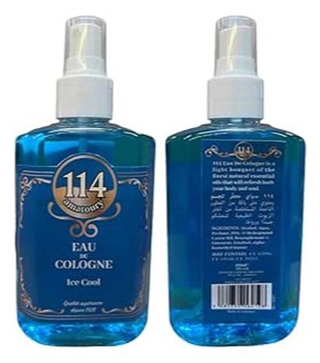 114 Amatoury Ice Cool Eau De Cologne - 250ML