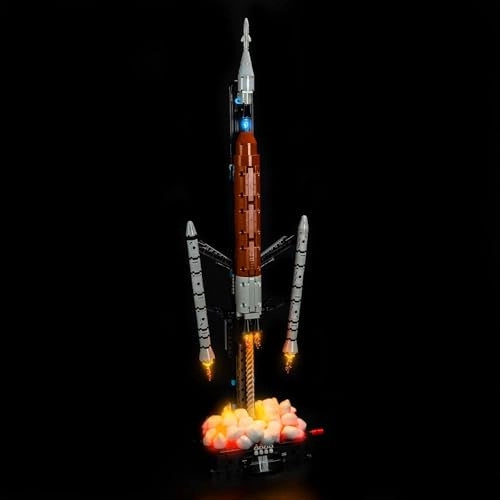 Light kit Compatible with Lego NASA Artemis Space Launch System Rocket (42221) - RC Version LED Lighting