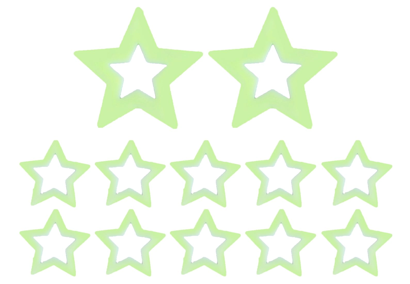 Everyday Glow In The Dark - 3+ years 12 or 15 pcs