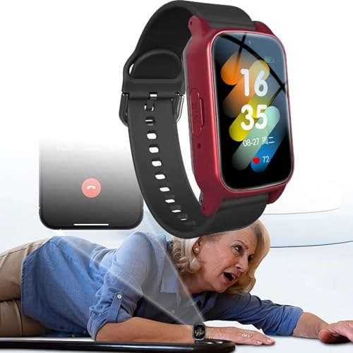Fall Detection Smart Watch 40.5mm ABS + Silicone