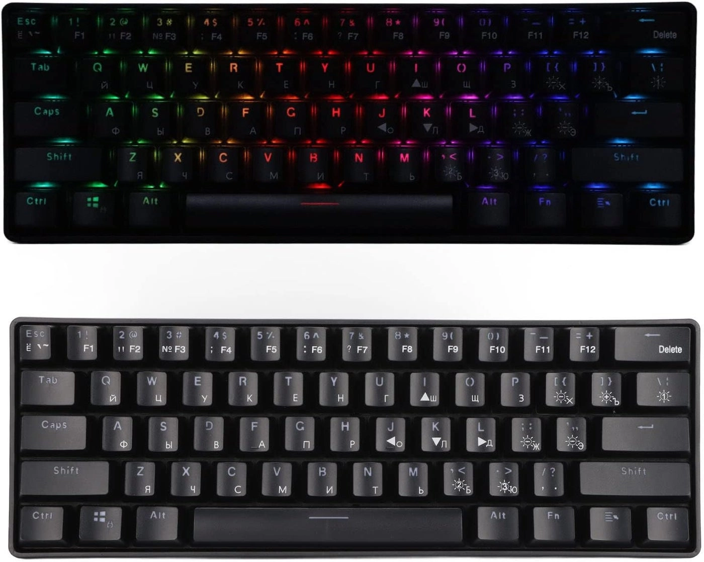 cheekyglo Mechanical Keyboard - EN/RU Wired/Wireless