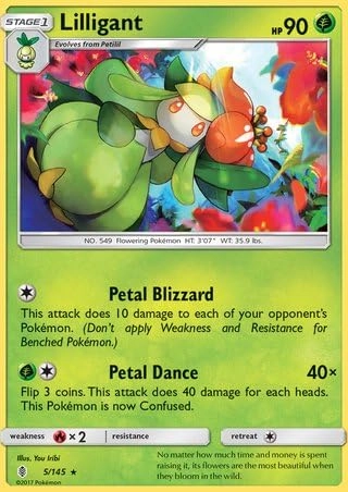 Pokémon Lilligant 5/145 - English