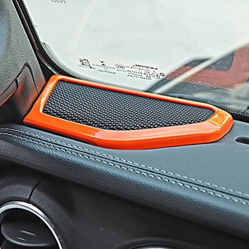 A pillar Speaker Decoration Cover Trim - Wrangler JL JLU & Gladiator JT 2018 2019 2020 2021 2022 2023 2024 A-Pillar