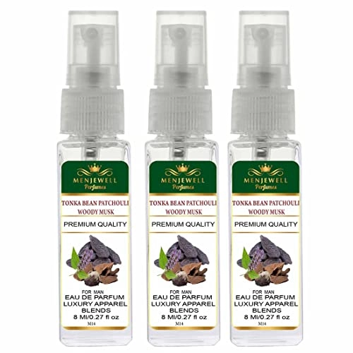 Tonka Bean Patchouli Woody Musk Eau de Parfum 24ml Pack