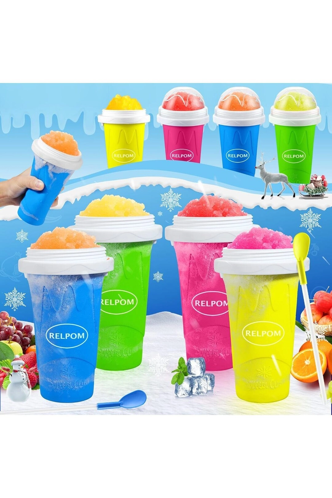 Slushie Maker Cup - Double Layer Quick Frozen