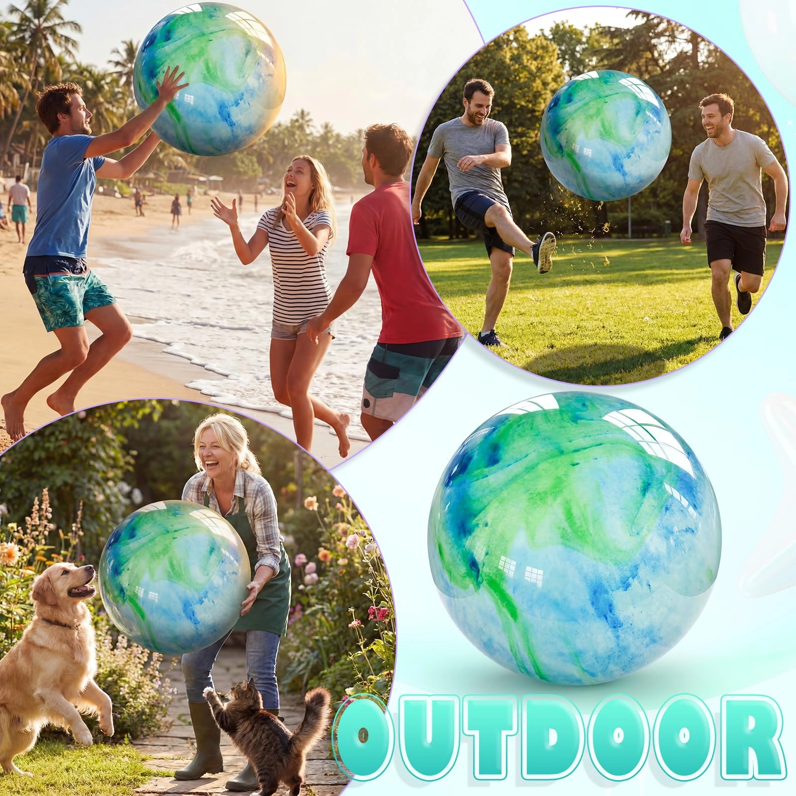 Jumbo Inflatable Playground Ball