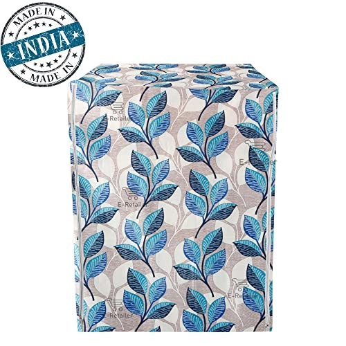Front Load Washing Machine Cover - 6-7 Kg Blue Polyester