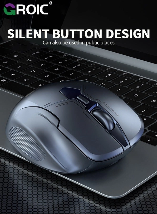 LED Slim Silent Mouse - Wireless