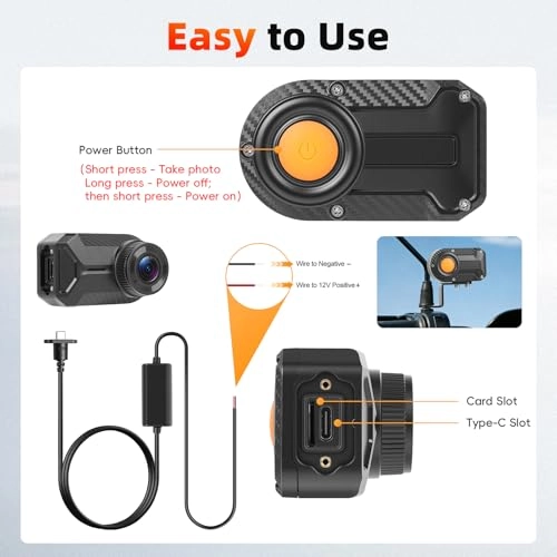 Motorcycle Dashcam - 2K 30FPS