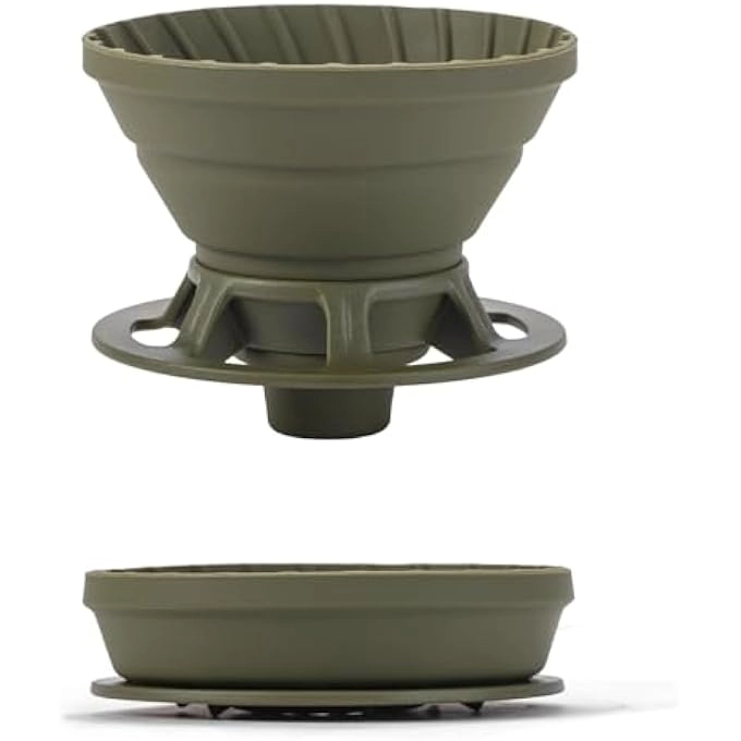 NALACAL Collapsible Coffee Dripper - Silicone Reusable 12 Cup