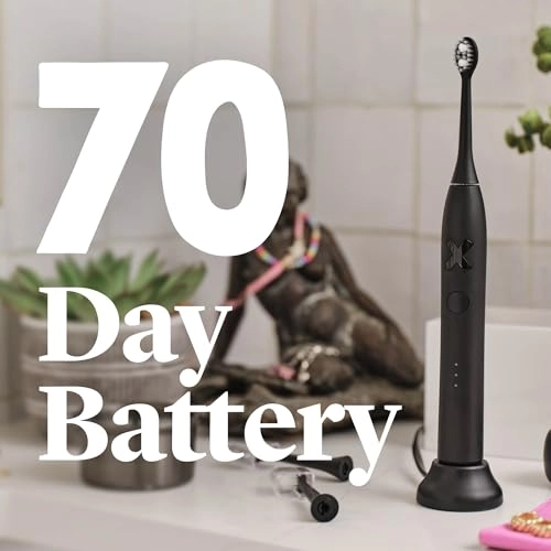 PRO-X Sonic Electric Toothbrush - 70-Day Battery Life 3 Replacement Heads