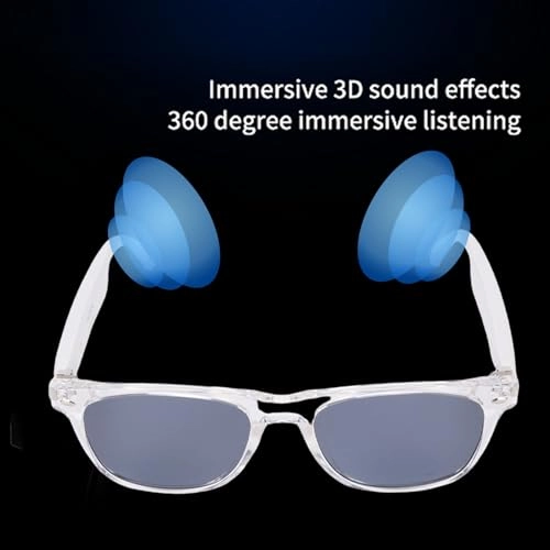 Smart Sunglasses - White Frame Sunglasses