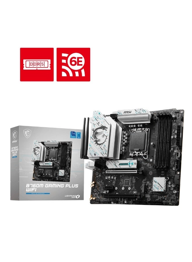 MSI B760M GAMING PLUS - LGA 1700 DDR5 6800MHz+ mATX