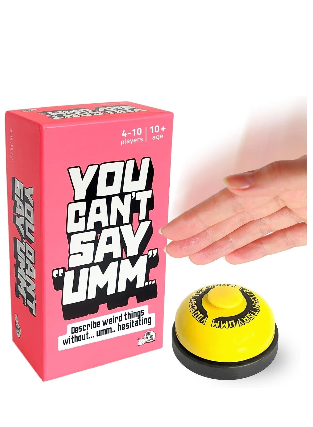You Can't Say Umm: UK Version - Card Game