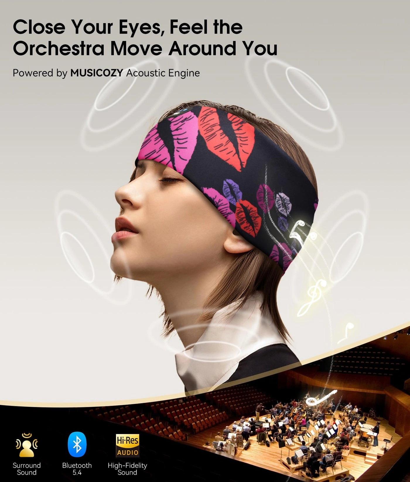 Bluetooth Sleep Headphones Wireless Headphone