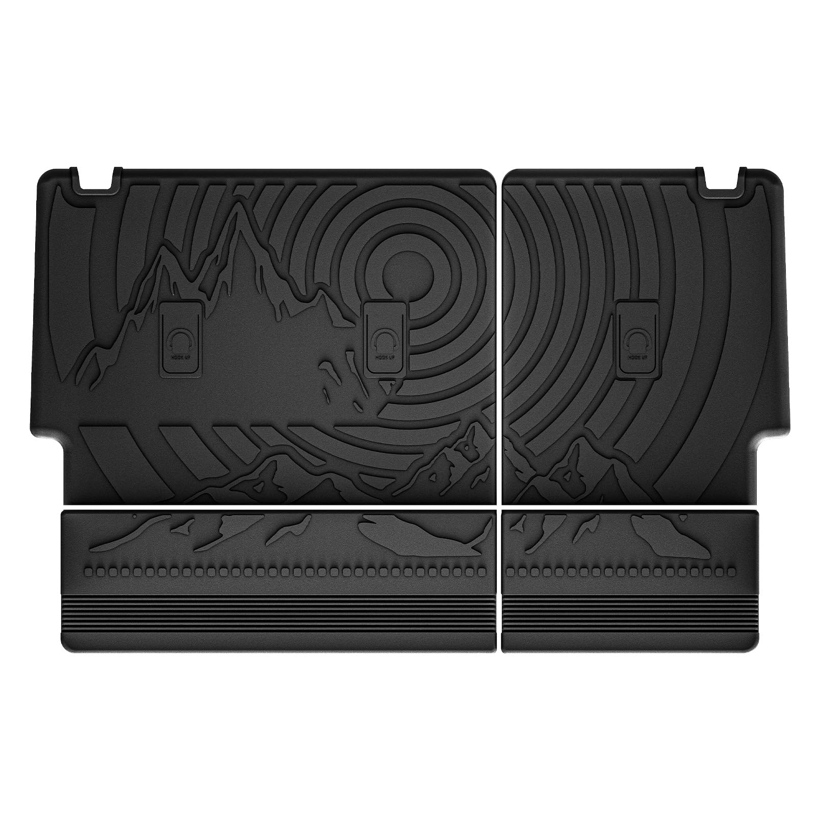 3W Auto Accessory Inc Back Seat Cover - Ford Bronco 2021 2022 2023 2024 2025 2026 Rear