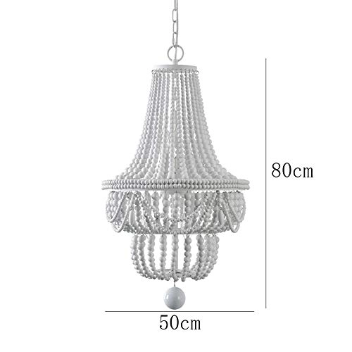 E14 Nordic Art Tassel Chandelier - Cyan bronze 50*80cm