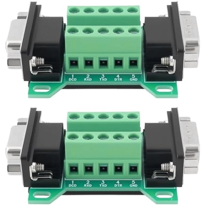 rayihni DB9 Male - 9 PIN + DB9 Female