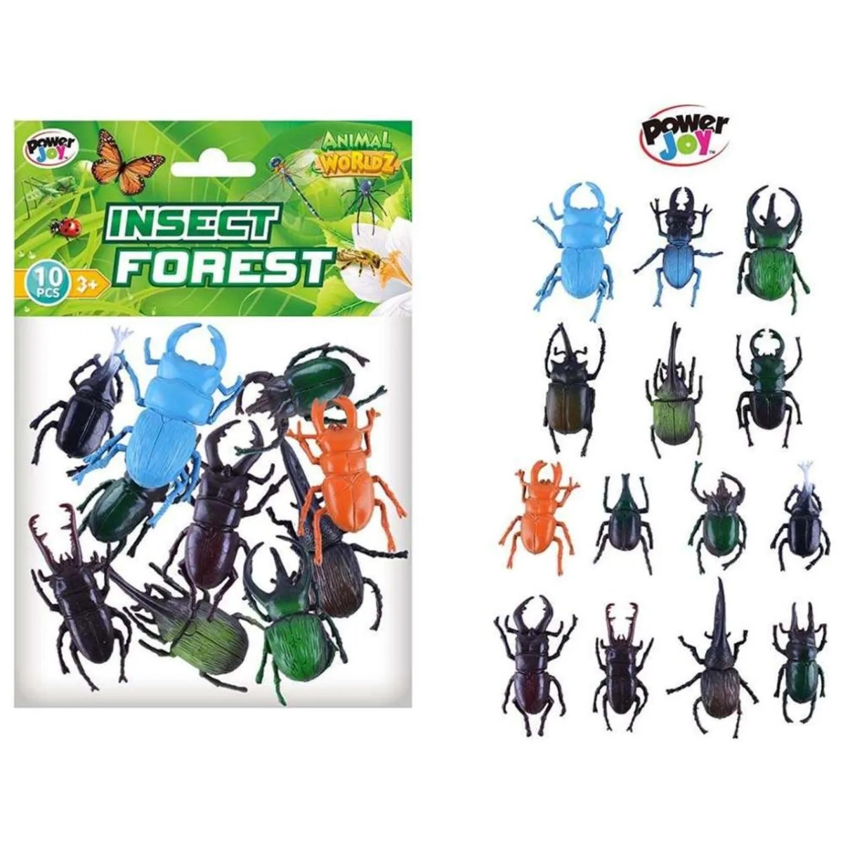 Animal Worldz Insects (ALGT-2046B) 10 pcs