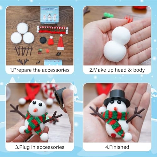 Snowman Crafts - 3pcs
