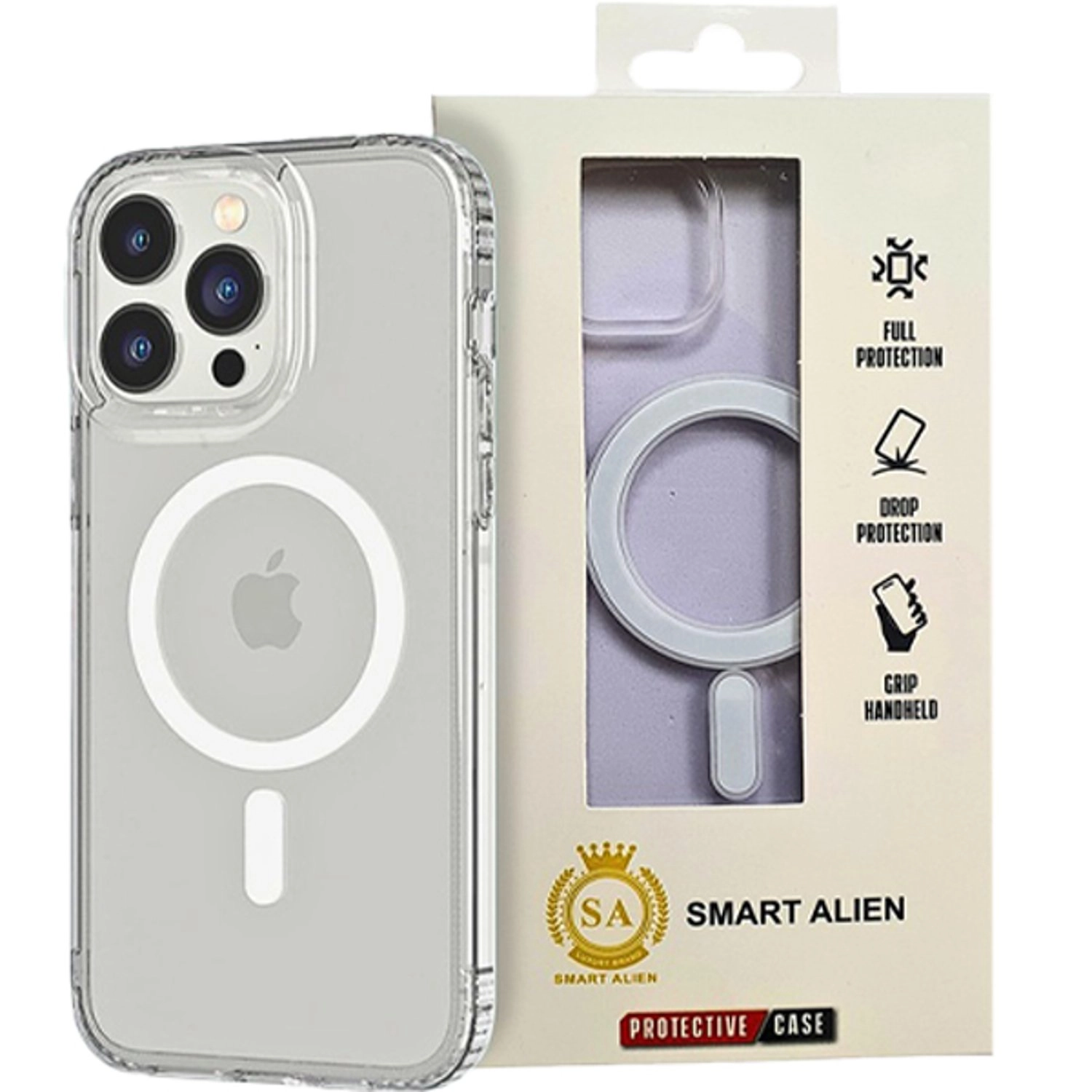 Smart Alien Case Screen Protector - TPU-PC for iPhone 14 Pro Max
