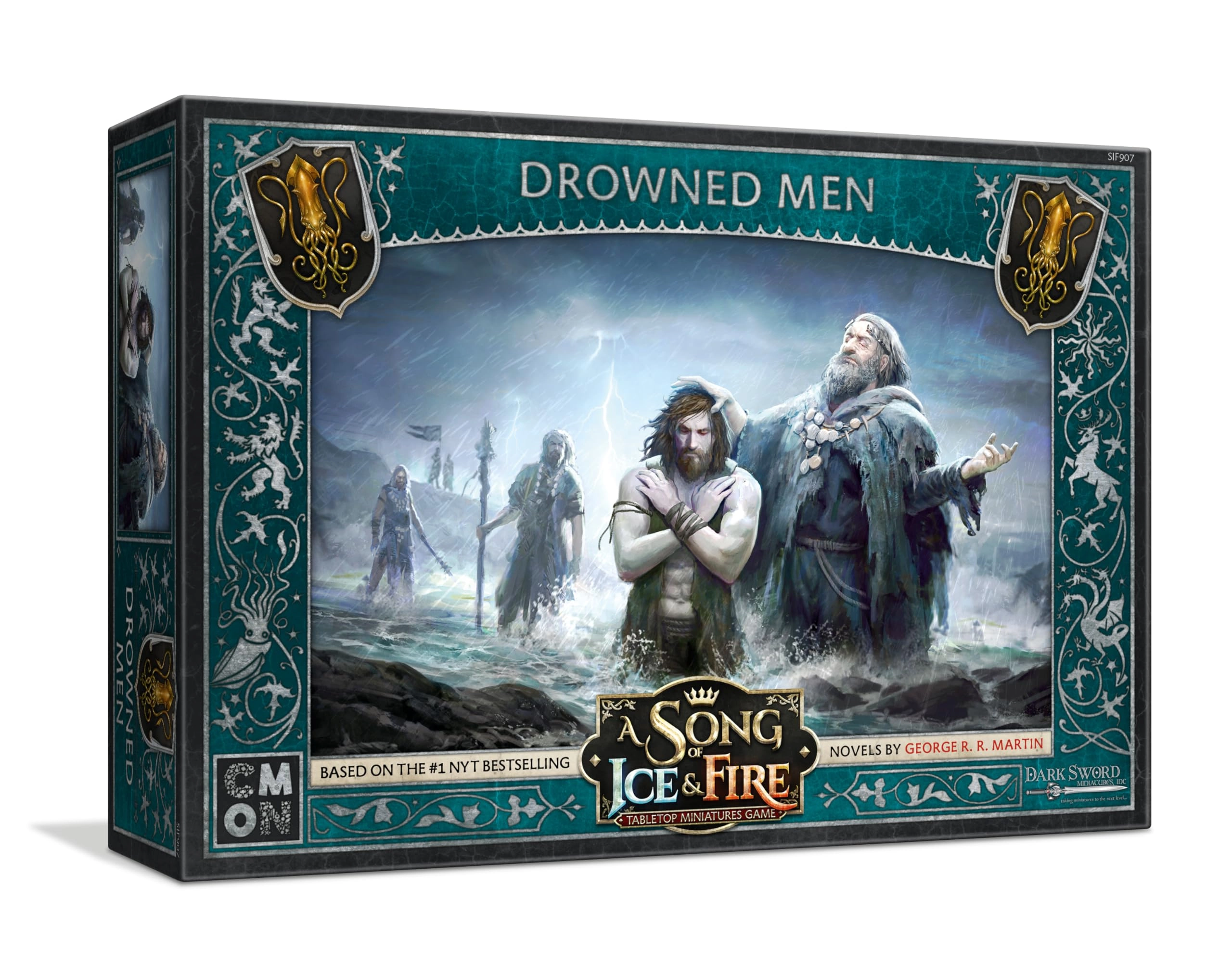 Asmodee A Song of Ice and Fire Tabletop Miniatures Game Drowned Men Unit Box