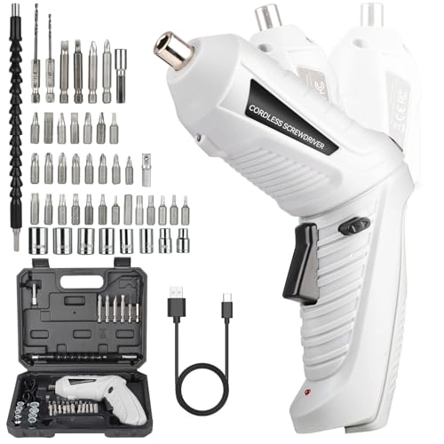 Cordless Electric Screwdriver - 1500mAh 1300mAh