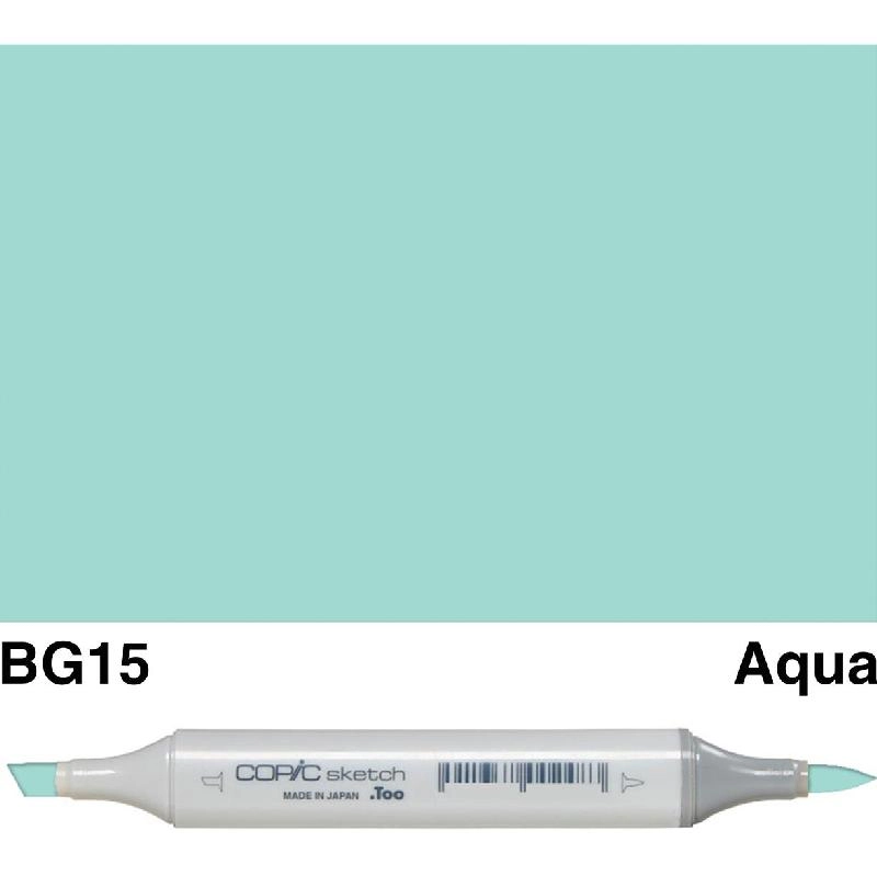 Copic Sketch BG-15 - Aqua Twin Tip