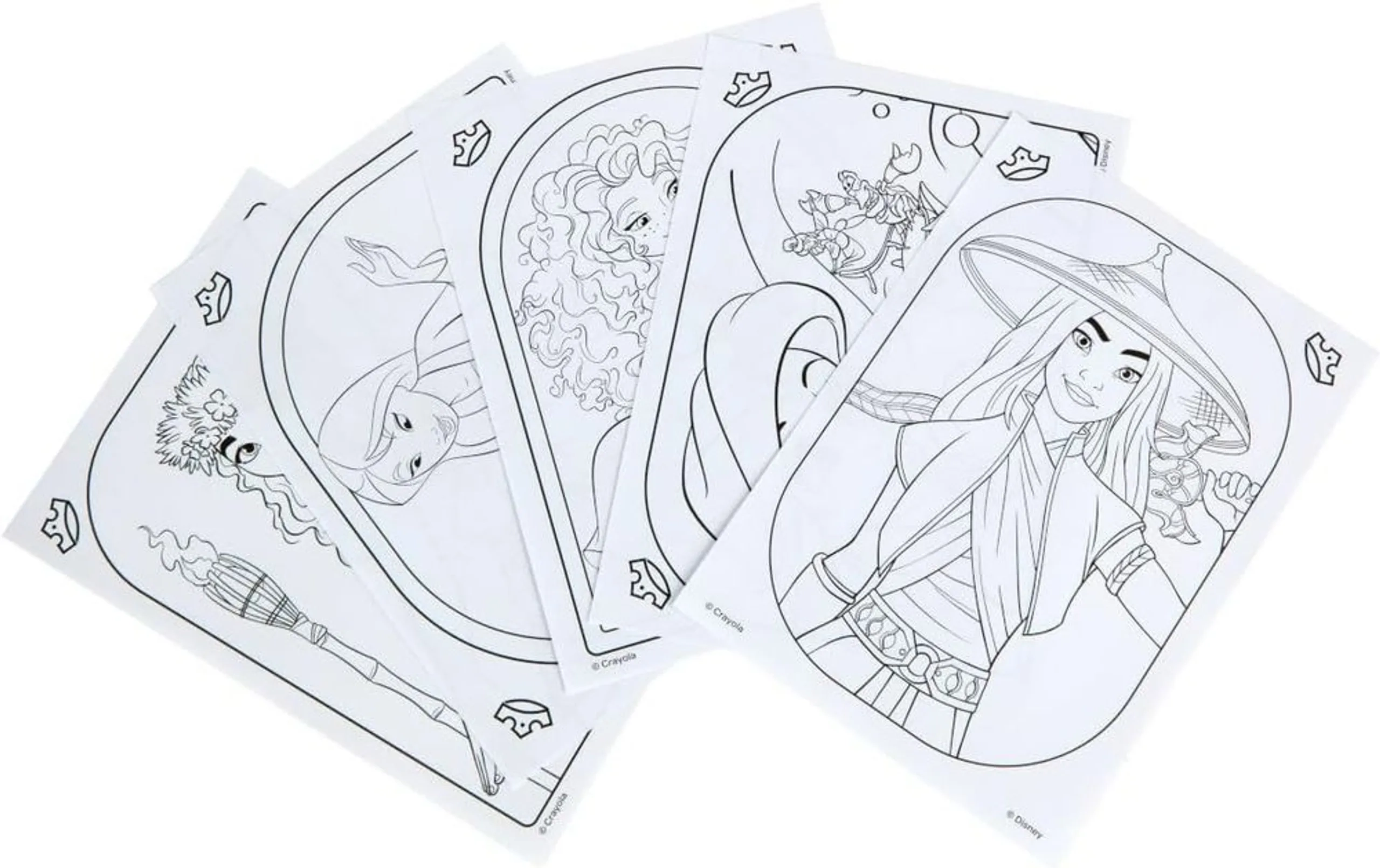 Disney Princess Color And Sticker Activity Set - 3+ years