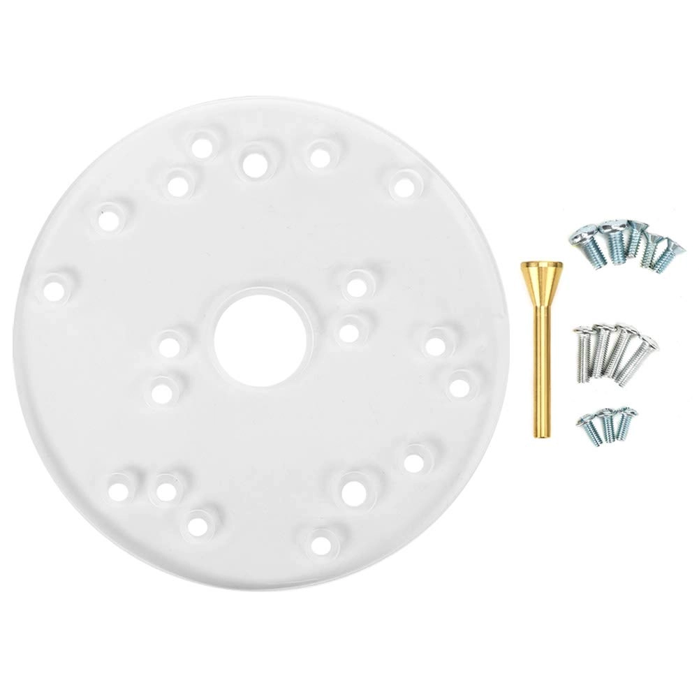 NUOLIANG Acrylic Base Plate - Universal Centering Pin Screws Trim Routers