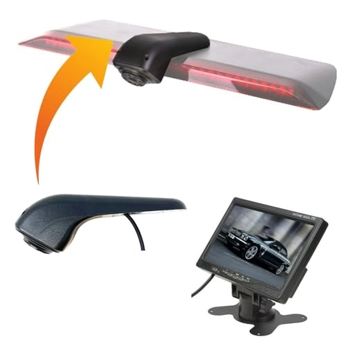 Dual Motorhome Reversing and Rearview Camera - Night vision Phono cabling 720p