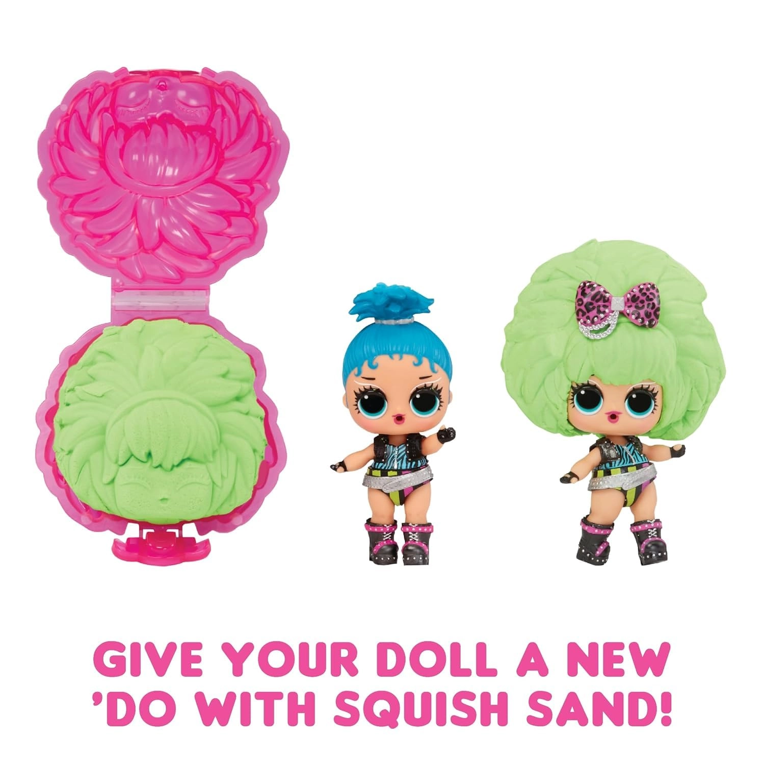 Squish Sand Magic Hair Tots - Collectible Doll Ages 3+